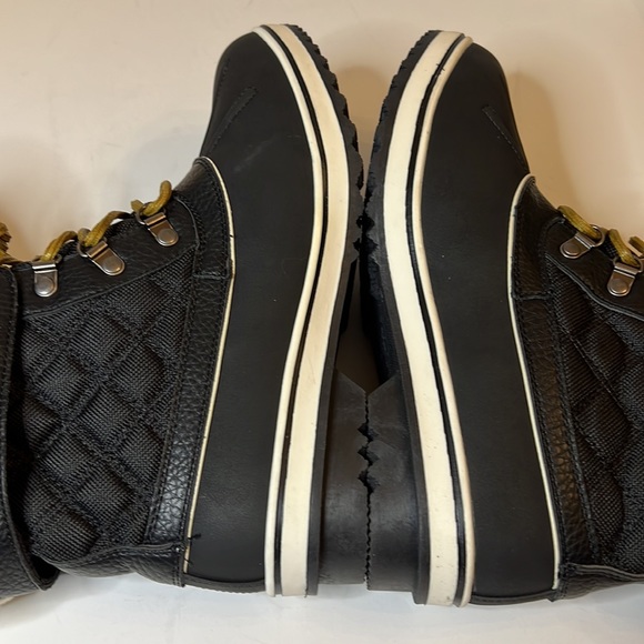 NWOT GLOWBALWIN BLACK AND WHITE WINTER BOOT SZ 10 - Picture 11 of 16